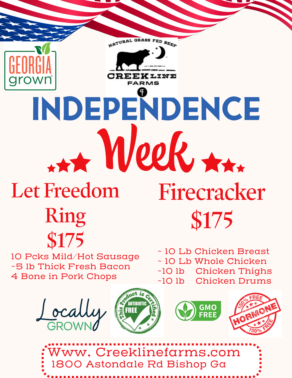 Let Freedom Ring Package (Pork)