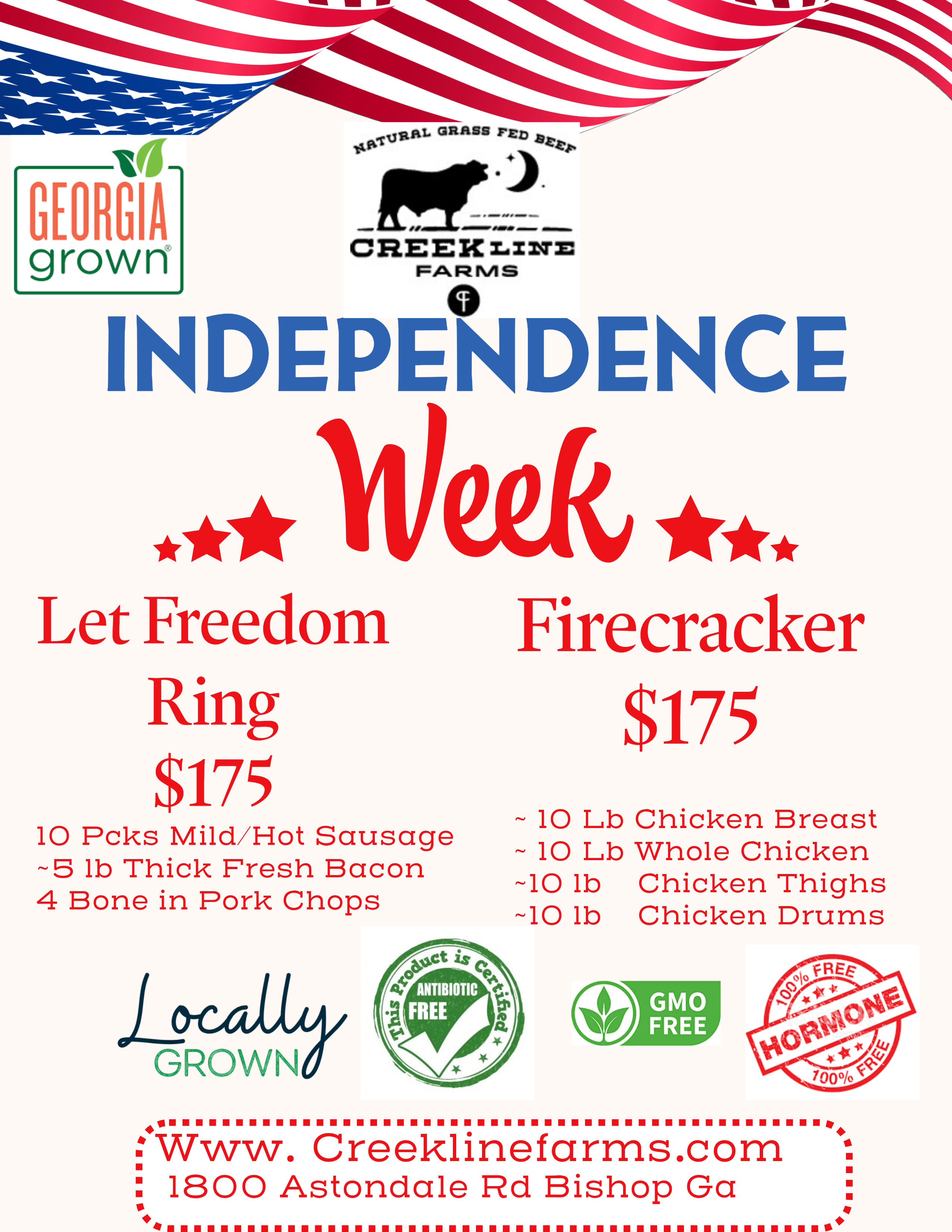 Let Freedom Ring Package (Pork)