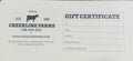 Creekline Farms Gift Card