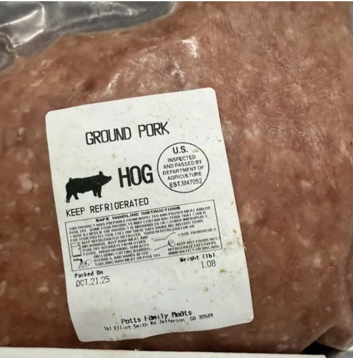 Ground Pork